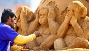 Sand artist Sudarsan Pattnaik selected for Italian Golden Sand Art Award 2019