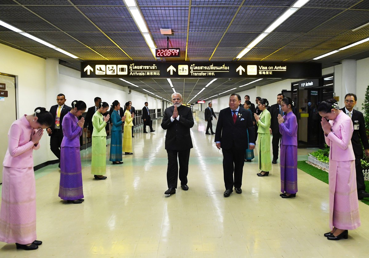 PM Modi reaches Delhi after concluding 3-day Thailand visit