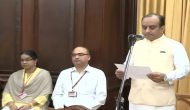 BJP's Sudhanshu Trivedi takes oath as RS member