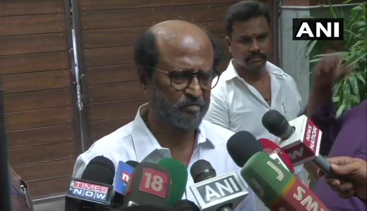 Attempts made to paint me in BJP's colours akin Thiruvalluvar's statue, says Rajinikanth
