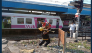 'Yamraj' on Railway tracks! Western Railway finds hilarious trick to stop people from trespassing