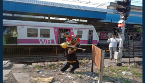 'Yamraj' on Railway tracks! Western Railway finds hilarious trick to stop people from trespassing