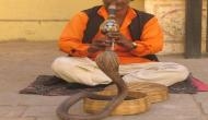UP cop plays flute to capture snake spotted in police station; video goes viral