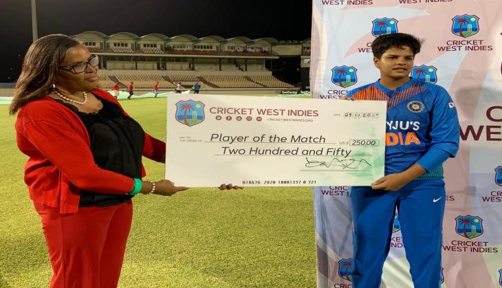 Shafali Verma becomes youngest Indian to smash international fifty