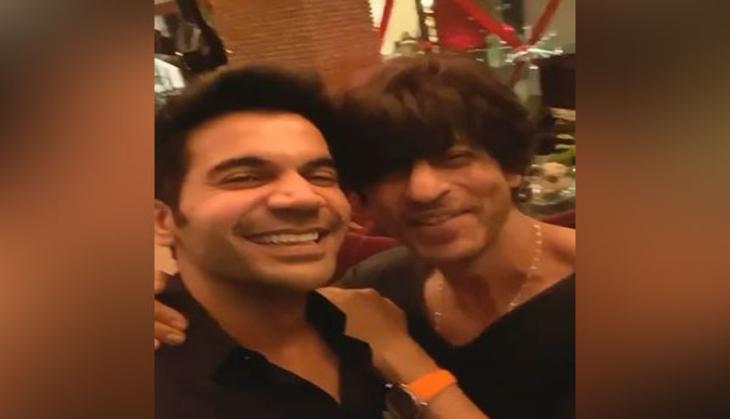Rajkummar Rao has his fanboy moment with Shah Rukh Khan