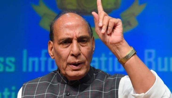 Need to be alert against Pakistan: Rajnath Singh