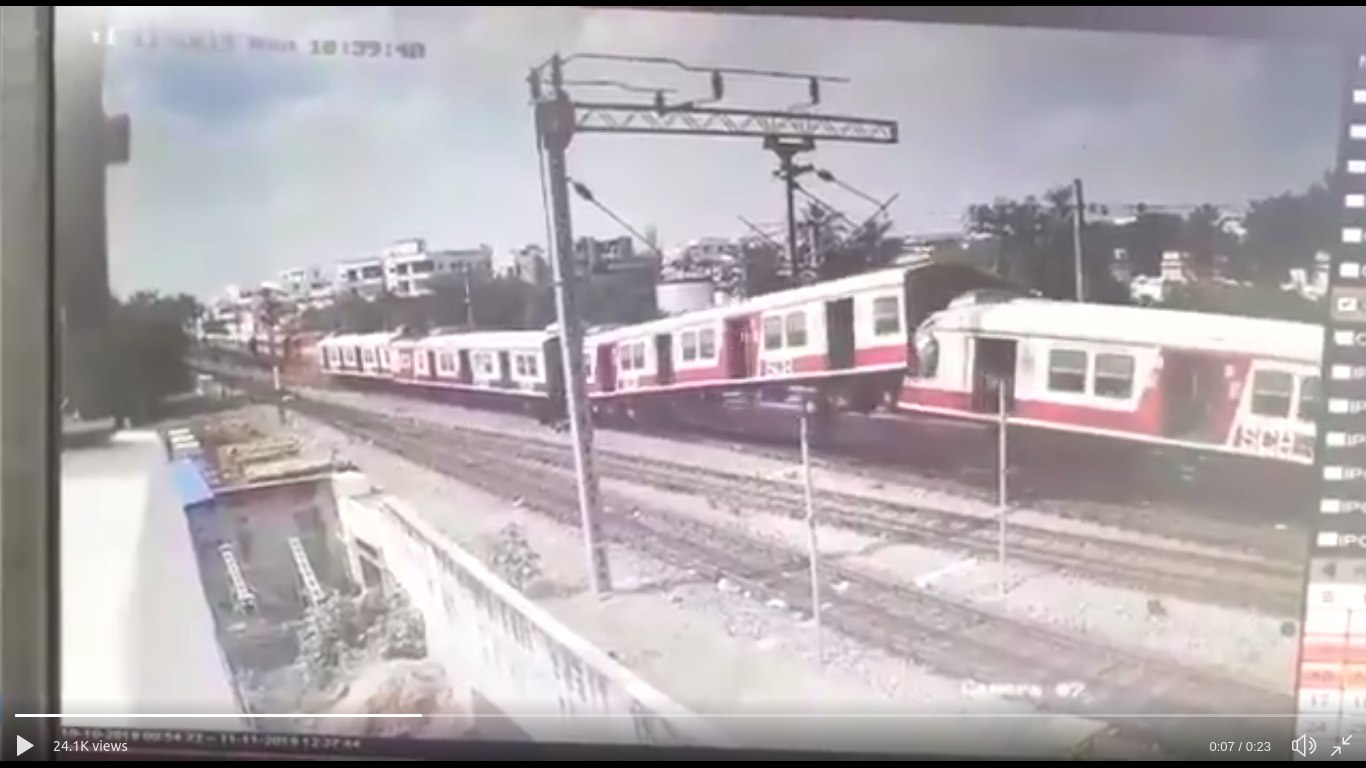 Hyderabad train collision: MMTS loco pilot 'recovering'