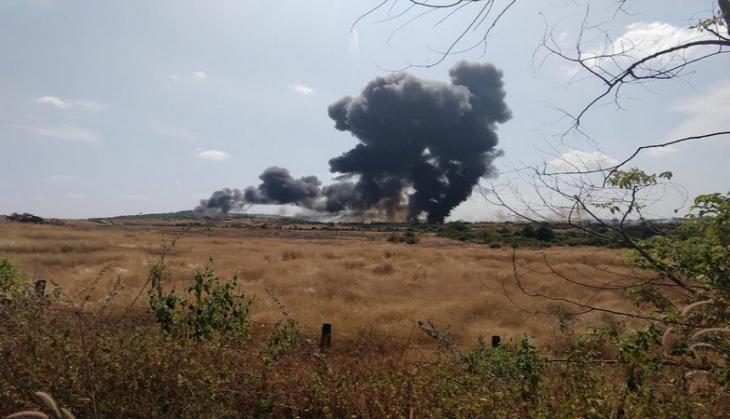 MiG-29K fighter aircraft crashes in Goa, pilots eject safely
