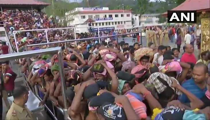 Sabarimala temple opens for 2-month long pilgrimage season