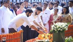 Thackeray family pays tribute to Balasaheb on his 7th death anniversary 
