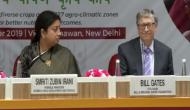 Union Minister Smriti Irani along with Bill Gates launch Bharatiya Poshan Krishi Kosh