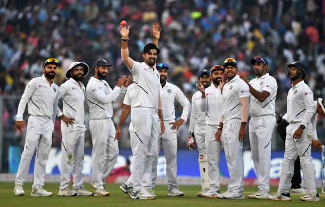 Ishant Sharma becomes the first Indian to pick five wicket haul with pink ball