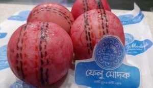 Ahead of first day-night Test against Bangladesh Sourav Ganguly shares picture of pink ball-shaped sweets