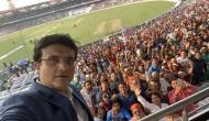 Sourav Ganguly captures 'tremendous atmosphere' at Eden Gardens for day-night Test