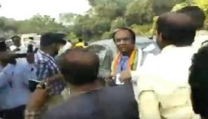 [Video]: Bengal BJP Vice President 'manhandled', 'kicked' by TMC workers