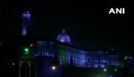 Parliament, Rashtrapati Bhawan illuminated on eve of Constitution Day