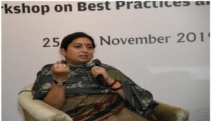 WB adopted most of Poshan Abhiyan elements but would not declare it: Smriti Irani