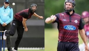 Watch: New Zealand all rounder Andrew Ellis dons helmet while bowling
