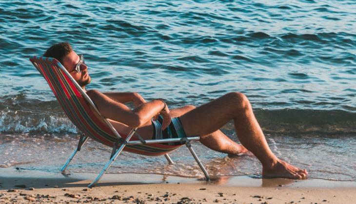 sunbathe