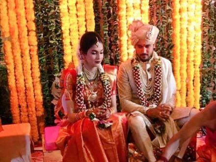 Indian cricketer Manish Pandey ties knot with actress Ashrita Shetty in Mumbai; see pics