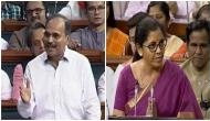 Congress leader Adhir Ranjan Chowdhury's 'misogynist' personal attack on Nirmala Sitharaman rakes up controversy in Lok Sabha