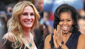 Barack Obama's wife Michelle Obama, Julia Roberts join hands to promote girl education in Asia