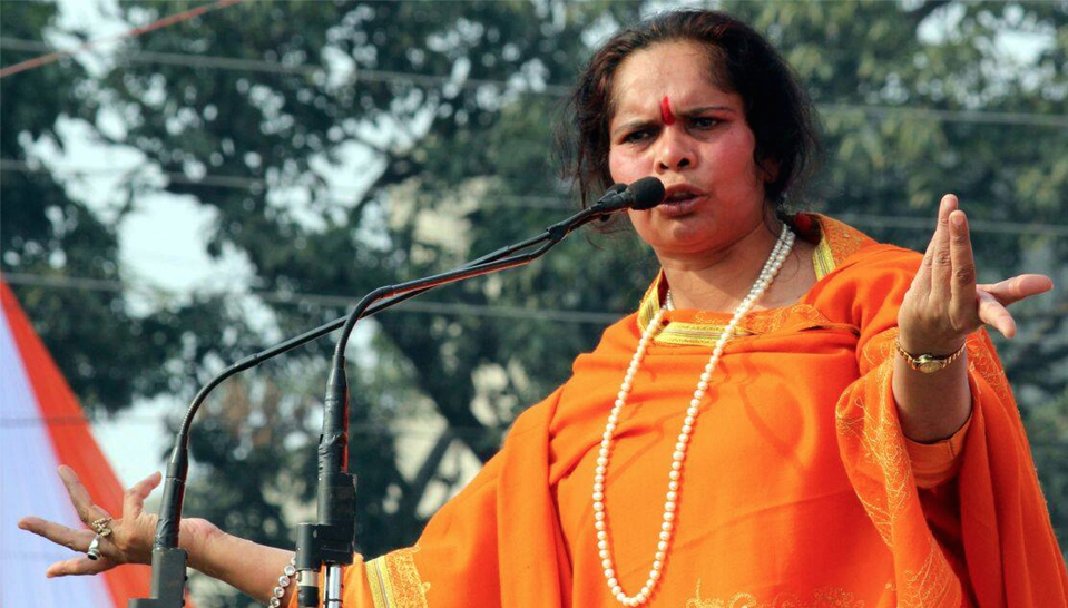 Sadhvi Prachi lashes out at Rahul Gandhi for calling 'India as rape capital of the world'