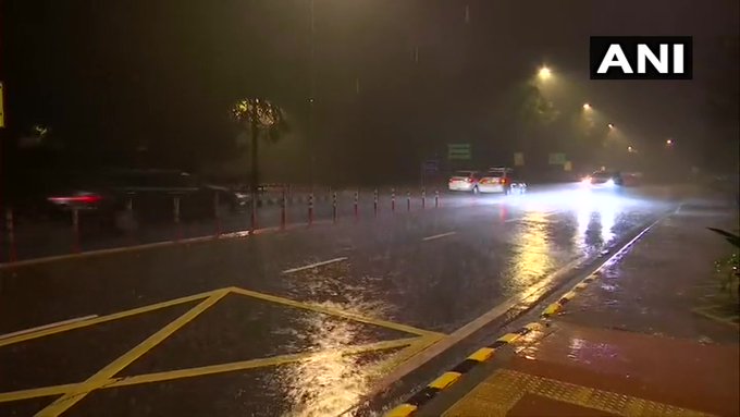 Delhi: Heavy rains, thunderstorms lash national capital, air quality to improve