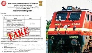 RRB NTPC Exam 2019: Fake notification circulated on social media, no exam update yet