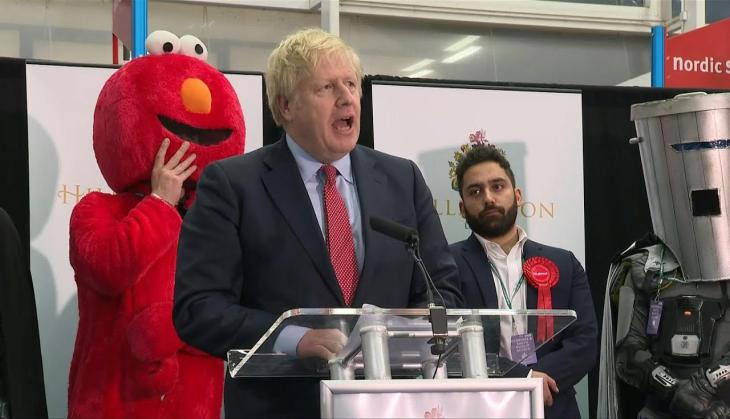 UK's Johnson says election results 'powerful new mandate' for Brexit