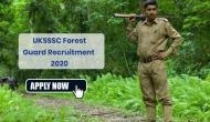 UKSSSC Recruitment 2020: 316 vacancies notified for Forest Guard; salary upto Rs 92,000