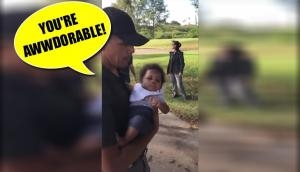 Former US President Barack Obama's video talking to three-month-old child will make you say aww!