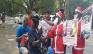 No challans on Christmas Day: Goa traffic cops turn Santa Claus, give chocolates to violators  