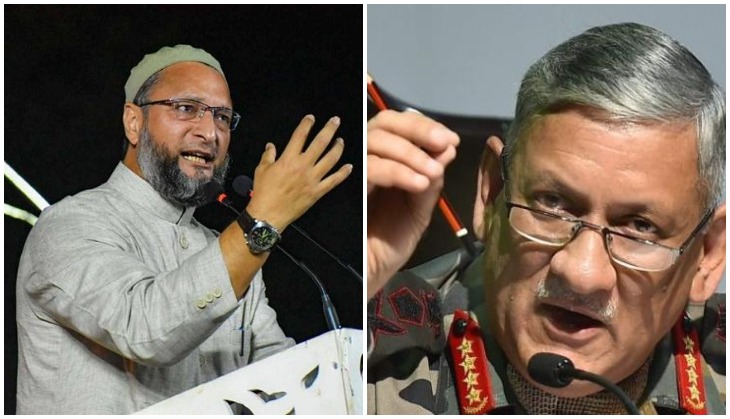 Asaduddin Owaisi on Bipin Rawat's remark: Army Chief's statement undermines Modi government