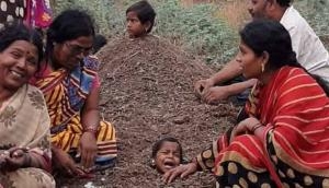 Karnataka: Disabled children buried neck-deep during solar eclipse to cure deformities