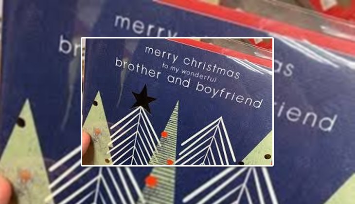 Clintons left red faced after making embarrassing Christmas cards blunder