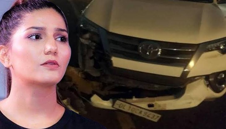 Sapna Choudhary’s narrow escape from horrific car accident in Gurugram