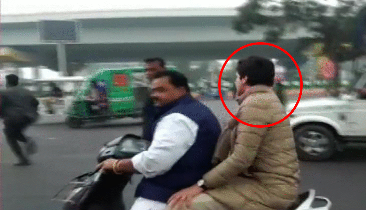 Congress leader Priyanka Gandhi trolled for not wearing helmet 