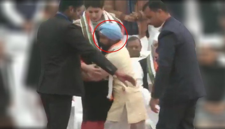 Man breaches Priyanka Gandhi's security in Lucknow, see what happens next