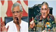 Sitaram Yechury flays Army Chief Bipin Rawat's comments on 'domestic politics'