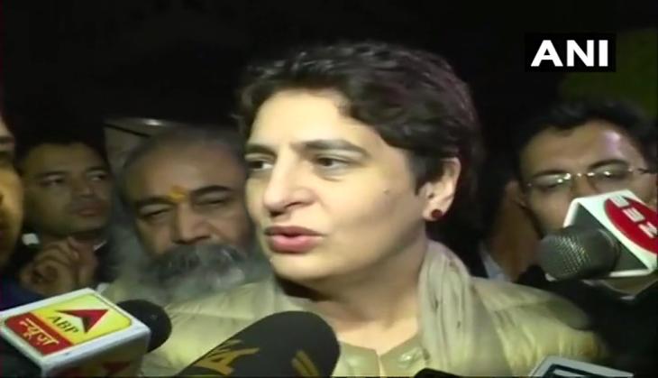 Priyanka Gandhi: UP police 'manhandled' me