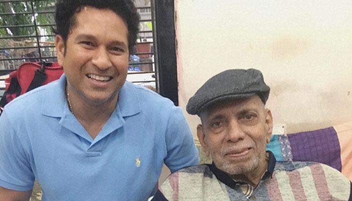 Sachin Tendulkar pays tribute to his late coach Ramakant Achrekar on his death anniversary