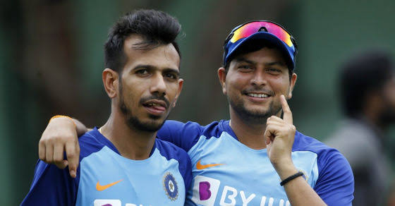 Yuzvendra Chahal trolls Kuldeep Yadav after his comment on Hardik Pandya's engagement post