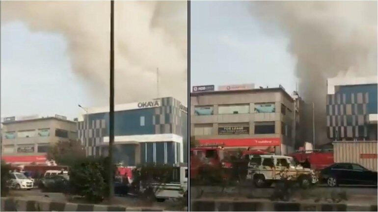 Delhi: Building collapses after fire at factory, people trapped