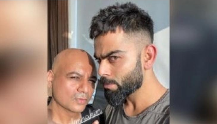 Virat Kohli Shows Off His New Hairstyle Actor Anil Kapoor Responds Catch News