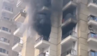 Noida: Massive fire breaks out at residential apartment, no casualty reported