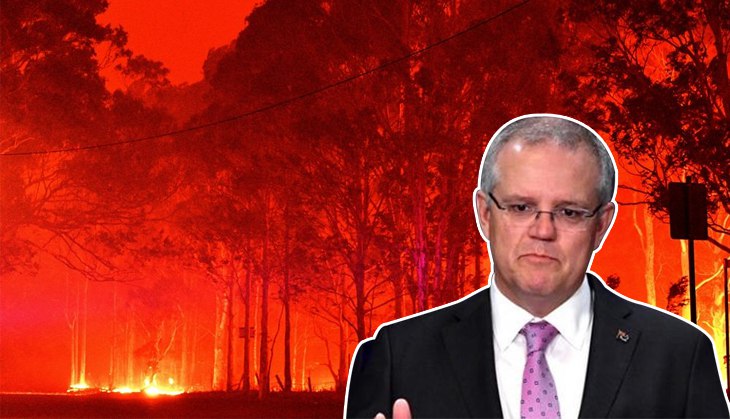 Australian PM Scott Morrison calls off India visit after wildfires in country