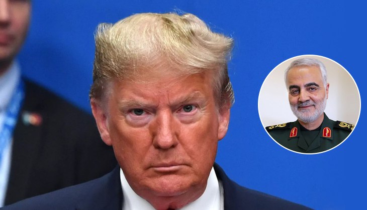 Donald Trump: Qassem Soleimani contributed to terrorist plots in Delhi