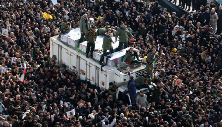 Qussem soleimani funeral