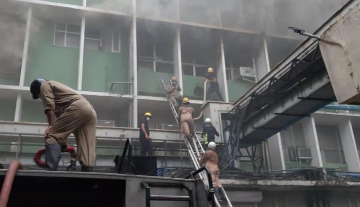 Noida: Fire breaks out at ESI hospital; rescue operation underway